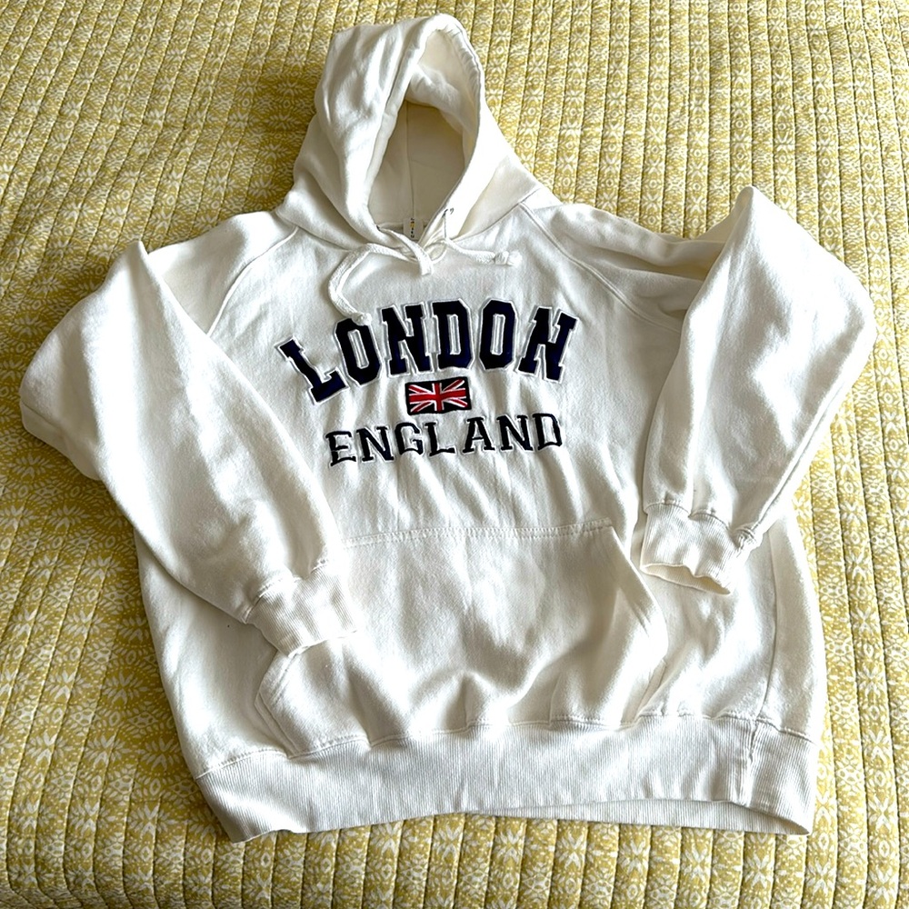 White London, England hoodie